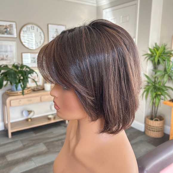 Pre-loved Custom Human Hair Topper - Picture 6 of 9